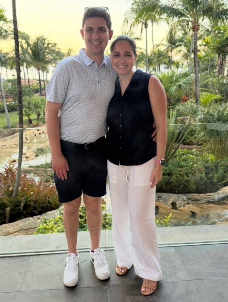 Robert Reichenberg and his girlfriend